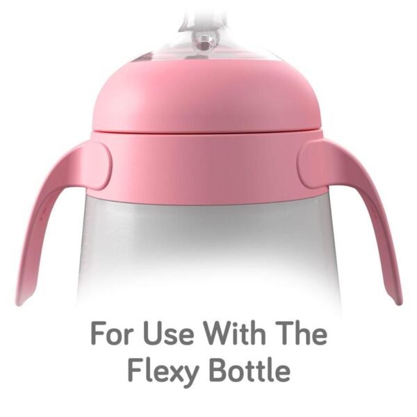 Nanobébé Bottle Handles Pink 2pk