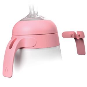 Nanobébé Bottle Handles Pink 2pk