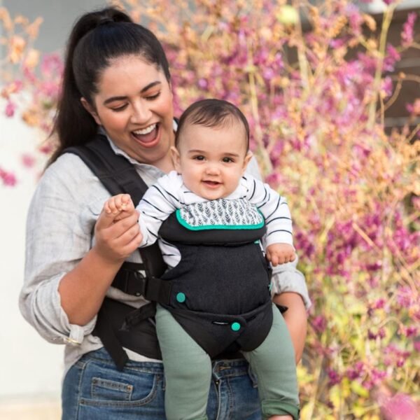 Infantino Flip Advanced 4-in-1 Convertible Baby Carrier Black