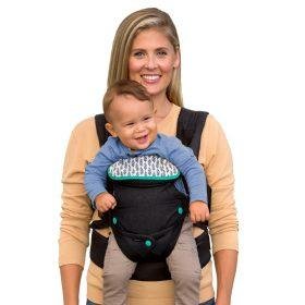 Infantino Flip Advanced 4-in-1 Convertible Baby Carrier Black