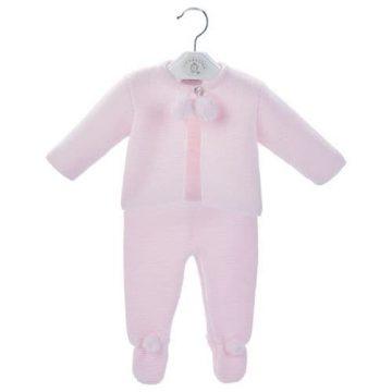 Pom Pom Knitted Set