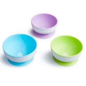 Munchkin Feeding - Suction Bowls 3pk