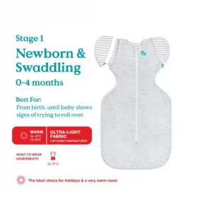 Love To Dream Stage 2 Swaddle Up™ Transition Bag Designer Lite