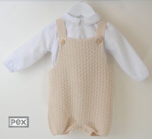Pex Ashton Short Dungaree Set-natural