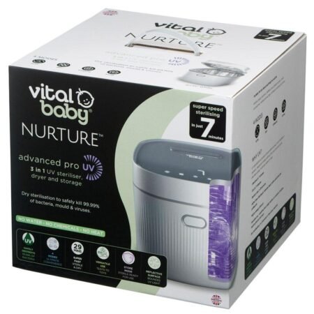 Vital Baby Nurture Advanced Pro Uv Steriliser & Dryer-arctic White