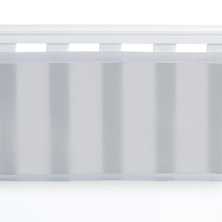 Breathable Baby Airflow Cot Liner Two Sided Grey