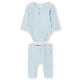 Ribbed Bodysuit and Legging Set-Baby Blue – Little'Uns Retail Ltd