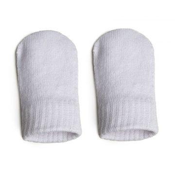 White Cotton Mittens