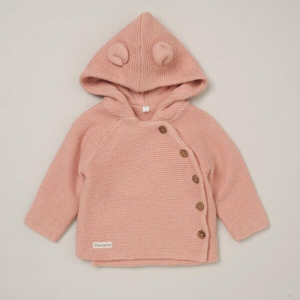 Baby Pink Double Knit Coat