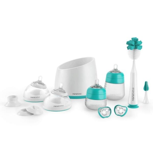 Nanobébé Complete Feeding Set Teal