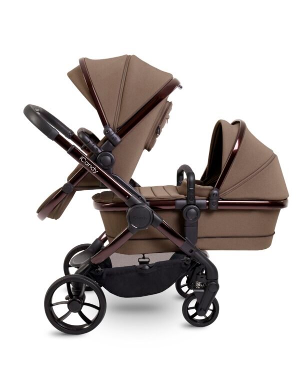 Peach 7 Coco Pushchair And Carrycot - Double