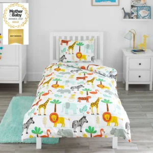 Safari Animals - Cot Bed Duvet Set