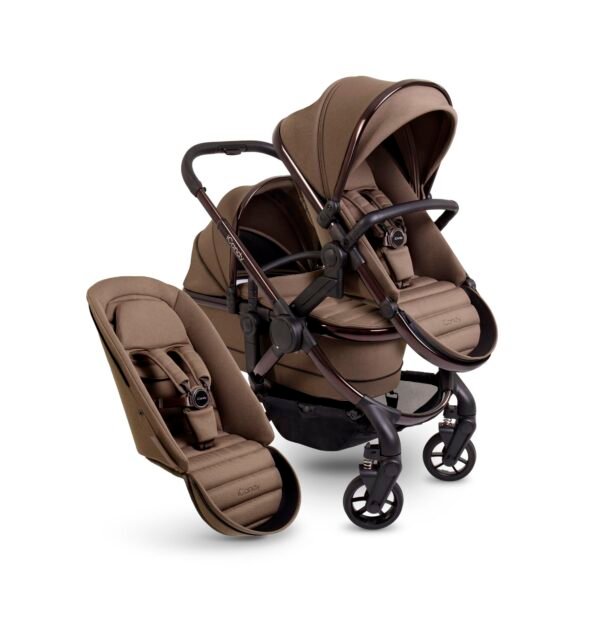 Peach 7 Coco Pushchair And Carrycot - Double