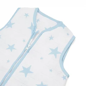 Blue Stars Organic Cotton Baby Sleep Bag – 2.5 Tog