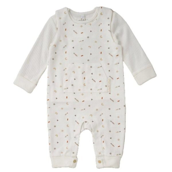 Unisex Organic 2pc Dungaree Set