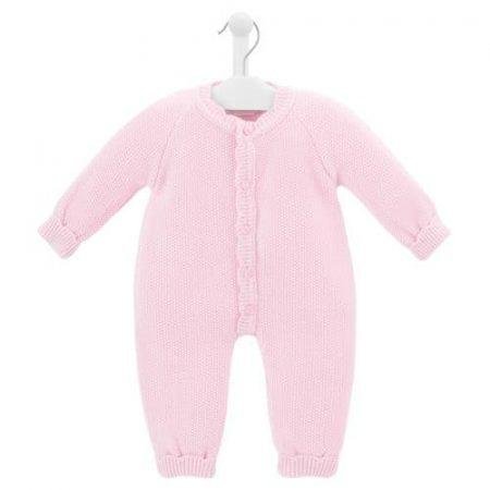 Dandelion Scallop Edge Knitted Onesie