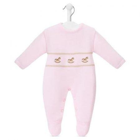 Dandelion Rocking Horse Knitted Onesie