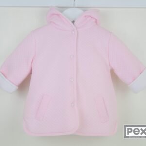 Pex Girls Pink Hooded Coat