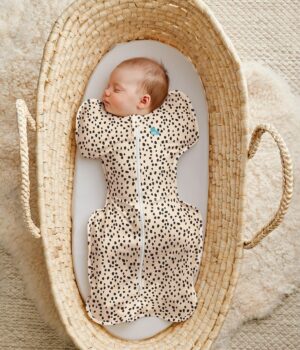 Love To Dream Stage 1 Swaddle Up- 8-13lbs- Designer Collection- Animal Print Beige