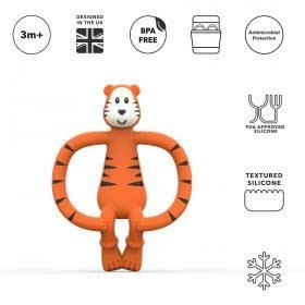 Matchstick Monkey Animal Teether Teddy Tiger