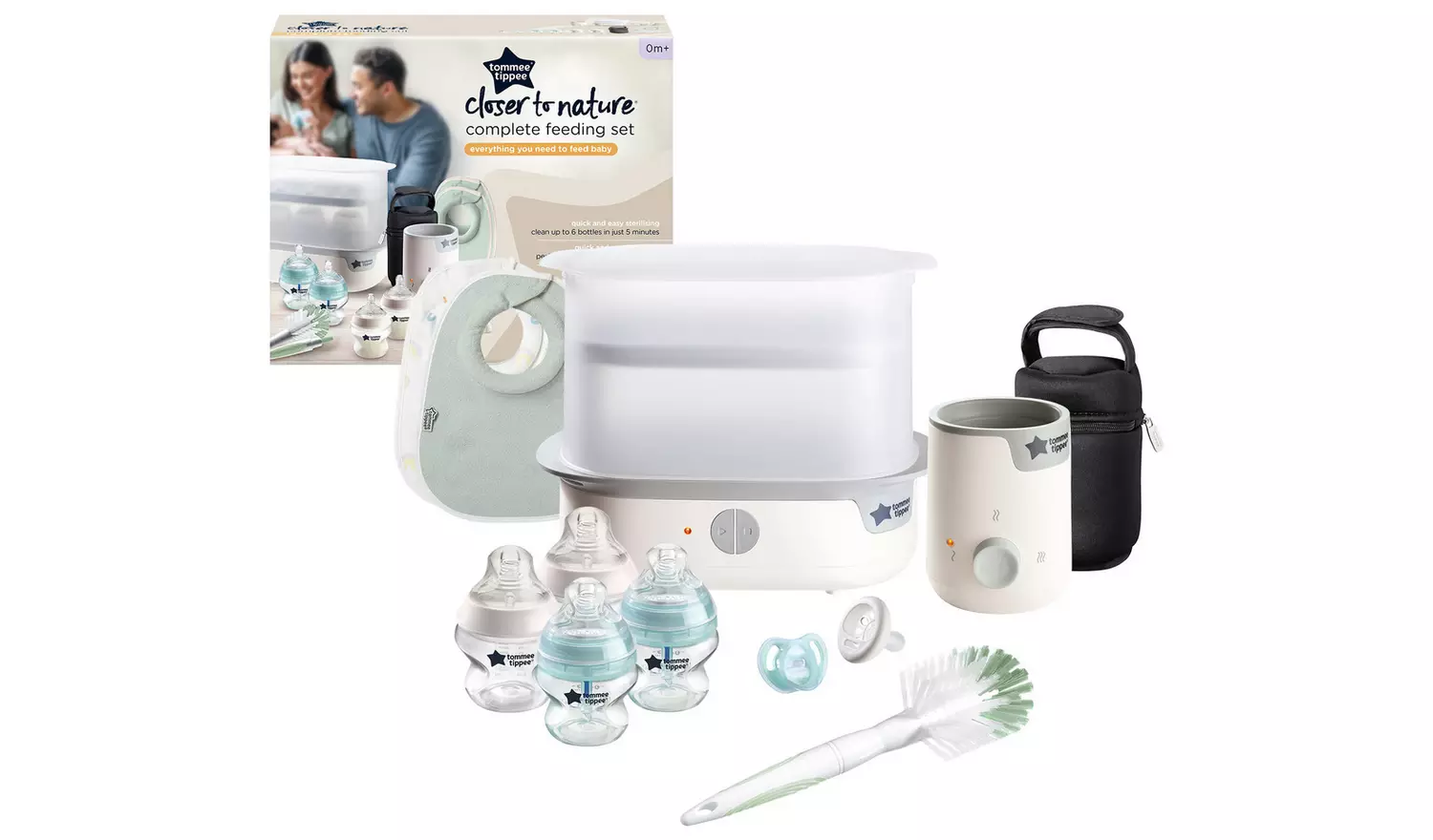 Tommee tippee complete feeding best sale kit black