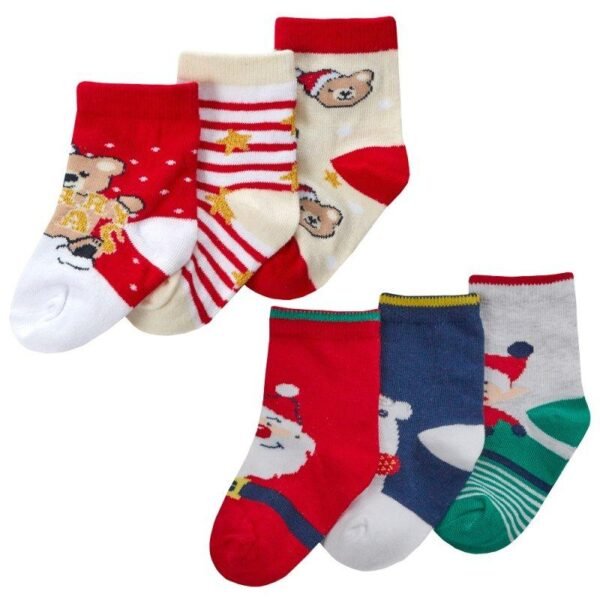 Baby 3pk Christmas Socks