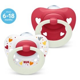 Nuk Signature Silicone Soothers, 0-6 Months. (copy)