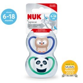Nuk Space Soother, 6-18 Months.