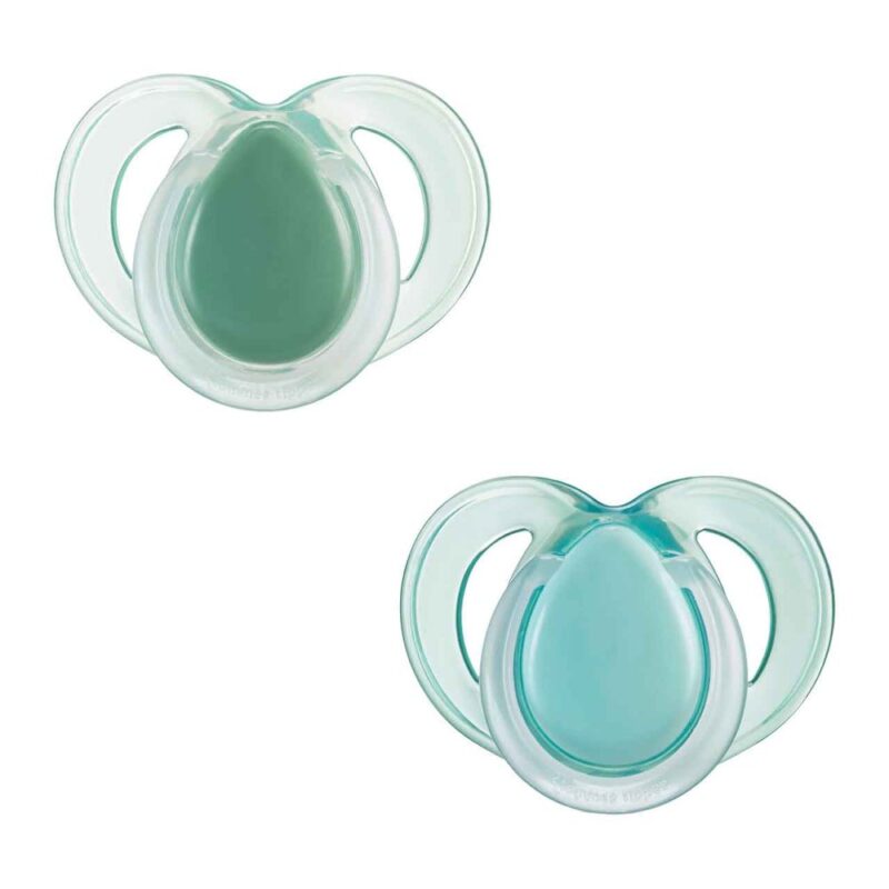 Tommee Tippee 18 36m Orthodontic Soother Glow X2