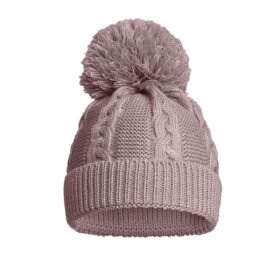 Dusty Pink Winter Hat