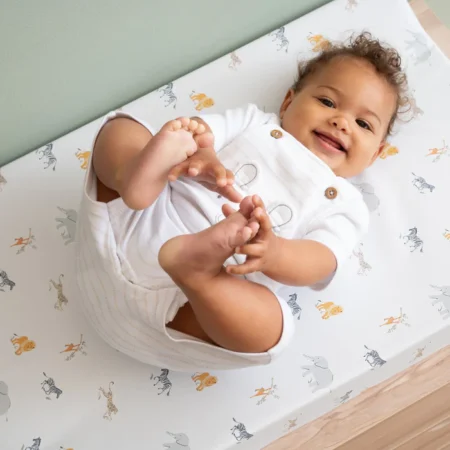 Jungle Dream Anti-roll Wedge Baby Changing Mat