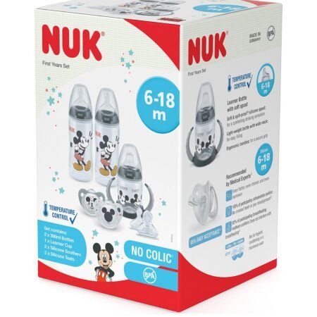 Nuk Mickey Mouse Feeding Bottle Set