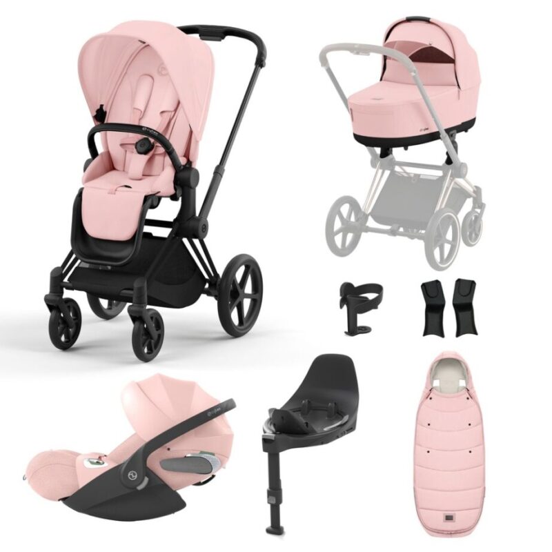 Peach Pink Cybex Priam