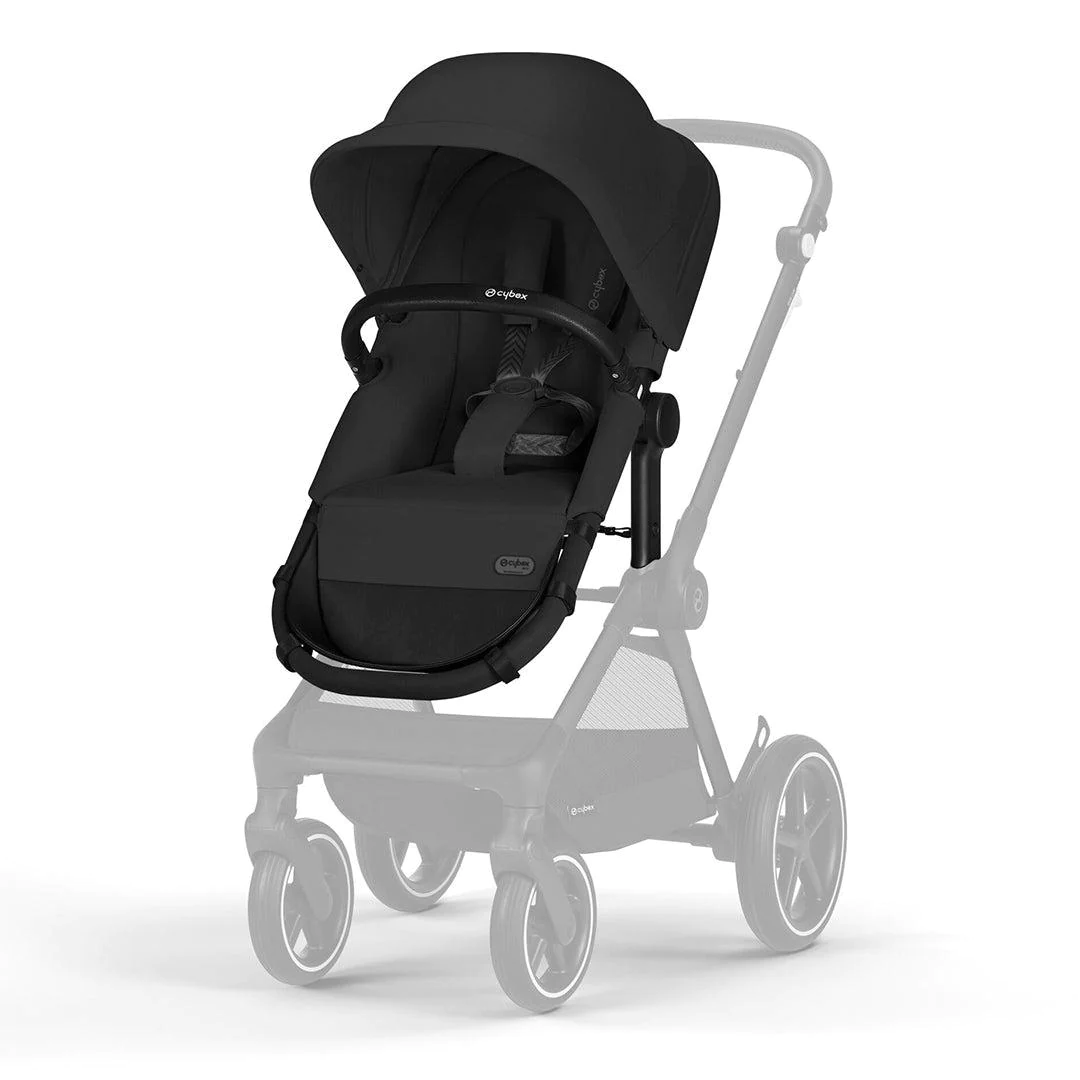 CYBEX EOS Lux Pushchair - Moon Black - Little'Uns Retail Ltd