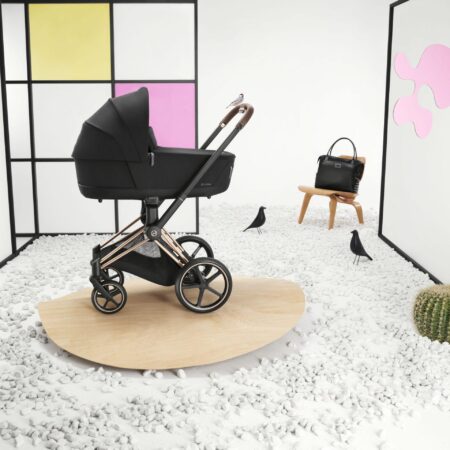 Peach Pink Cybex Priam
