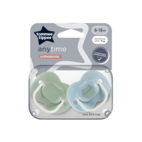 Anytime Soother (6-18m) 2pk- (Choose Colour)
