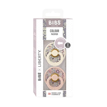 Bibs X Liberty Colour 2 Pack Capel - Sage Mix-size 2- Symmetrical Teat (copy)