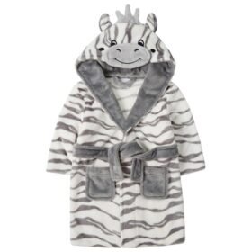 Baby Novelty Zebra Dressing Gown