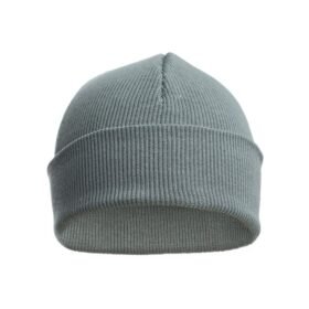 Dusty Blue Cotton Beanie Hat 0-12m (copy)