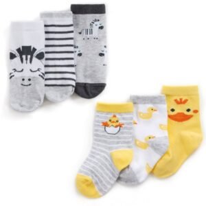 Baby Unisex 3pk Cotton Ankle Socks