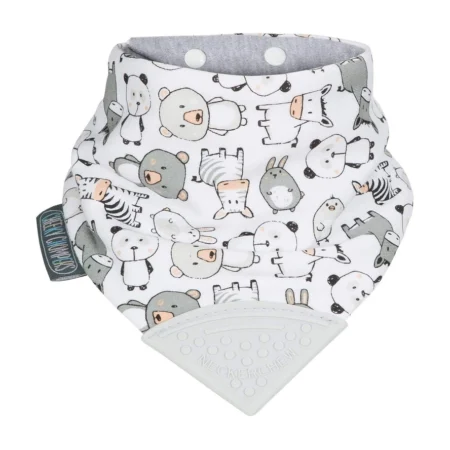 Neckerchew Teething Dribble Bib - Leopard Spot (copy)