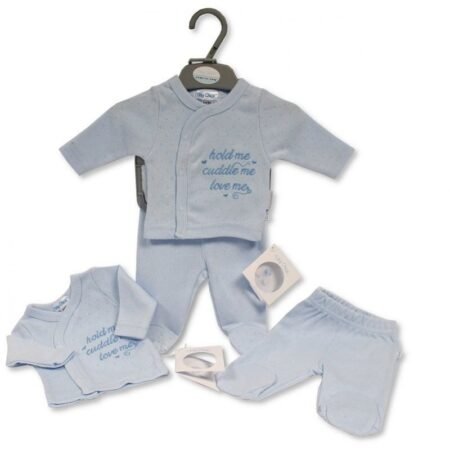 Premature Baby Boys 2 Piece Outfit - Hold Me