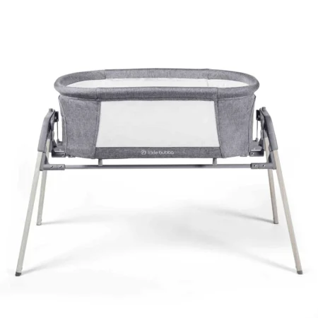 Ickle Bubba Drift Gliding Crib - Ash Grey