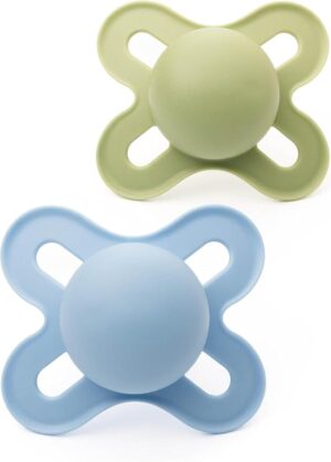 Mam Soother Start 0-2 Months Plain Blue X2 New