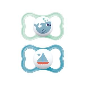 Mam Soother Air 16+ Months Blue X2 New