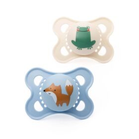 Mam Soother Original 2-6 Months Blue X2-New