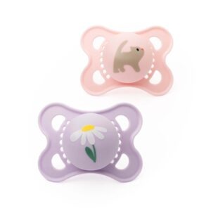 Mam Soother Original 0-6 Months Pink X2