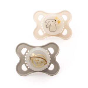 Mam Soother Night 2-6 Months Unisex X2 New