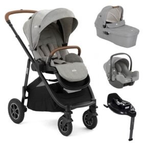 Versatrax™ On The Go Bundle 4in1 Travel System- Pebble