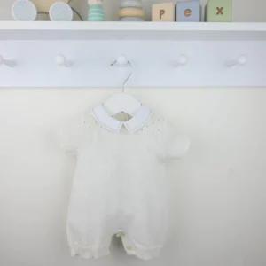 Pex Devon Cream Knitted Romper